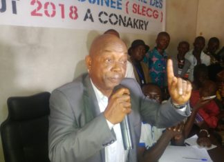 Grève SLECG : « par manque de salaire une enseignante malade meurt » déplore Soumah