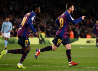 Espagne: Barcelone bat le Celta 2-0 et finit l’année en tête