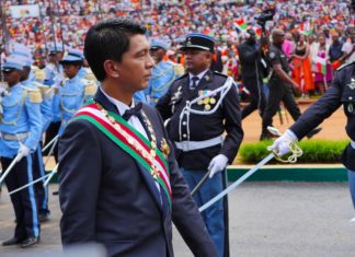 Madagascar: cérémonie d’investiture du nouveau président en grande pompe