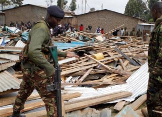 Kenya : (7) morts dans l’effondrement d’une salle de classe à Nairobi