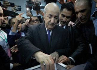 Présidentielle en Algérie : Abdelmadhid Tebboune élu président avec 58,15%