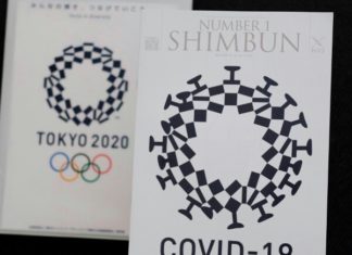 Coronavirus : le détournement du logo des JO de Tokyo qui passe mal au Japon