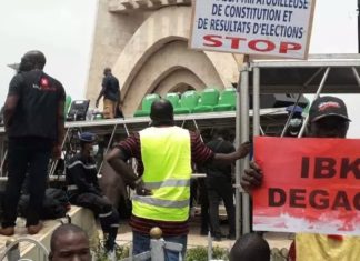 Mali : le M5 de nouveau dans la rue pour réclamer la démission du président IBK